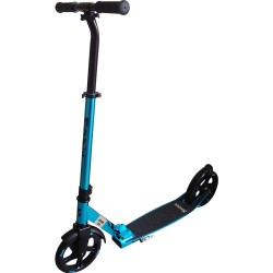 Move 2- wiel step Deluxe opvouwbaar 200 mm voetrem blauw/zwart