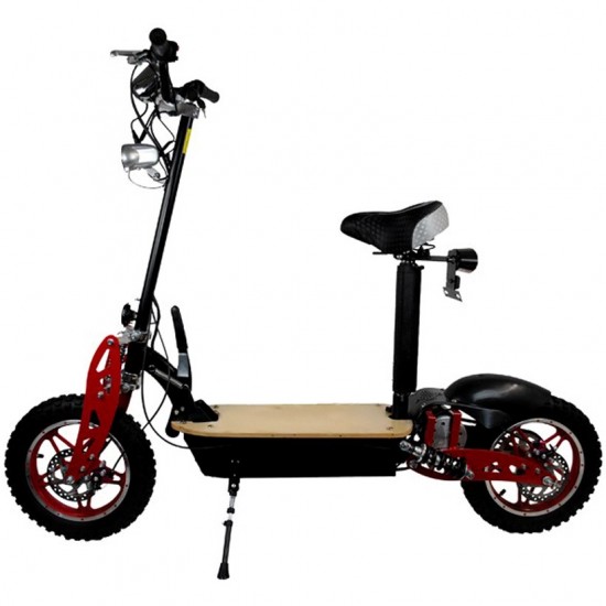 1000W Zipper van de weg af elektrisch micro scooter