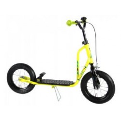 Autoped Volare Step 12 inch Geel/Zwart