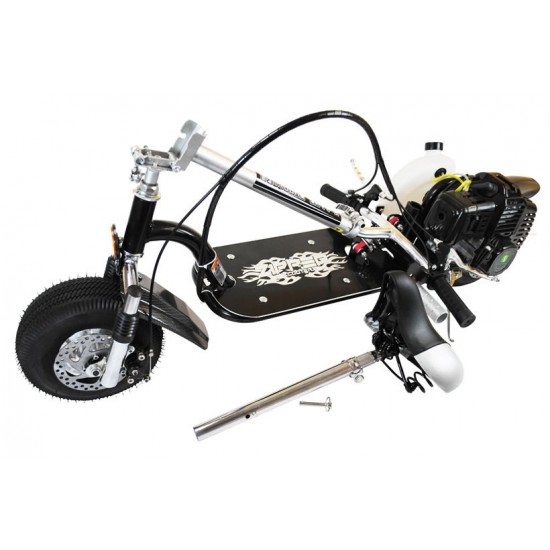Zipper 49cc bovenkant van de range micro benzine scooter