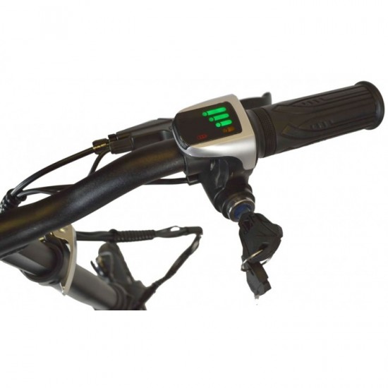 Zipper M6 Elektrische Step Met Zadel, Draagtas, Ophanging En Sleutel